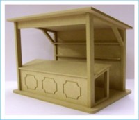 1/12th scale market stall